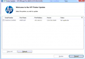 printer firmware update