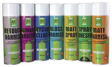 fixative sprays