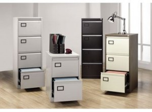modern office filing cabinet