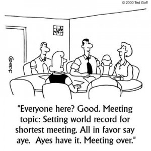 short effective meetings