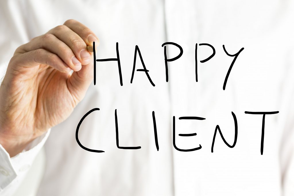 impossible clients or happy clients