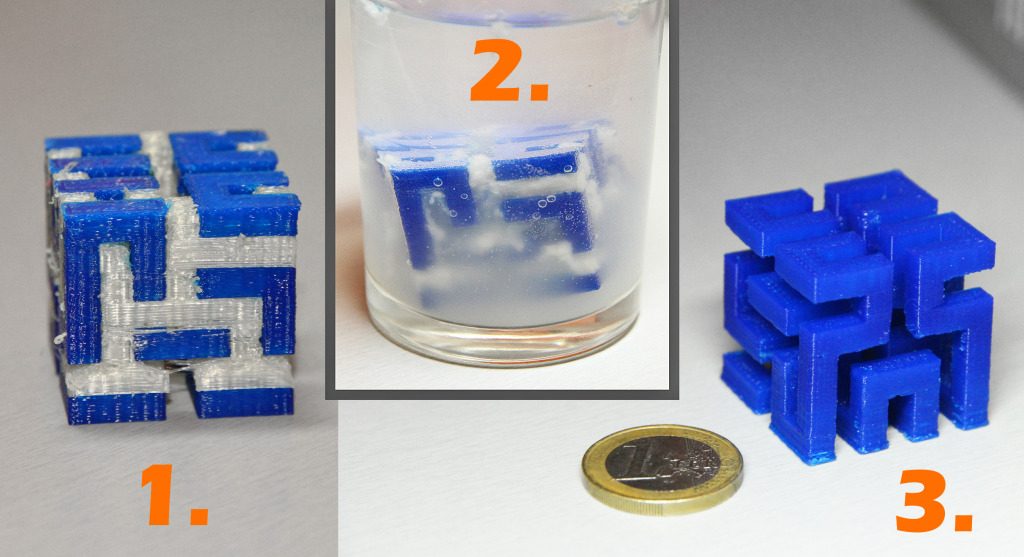 dissolvable 3D printing filaments