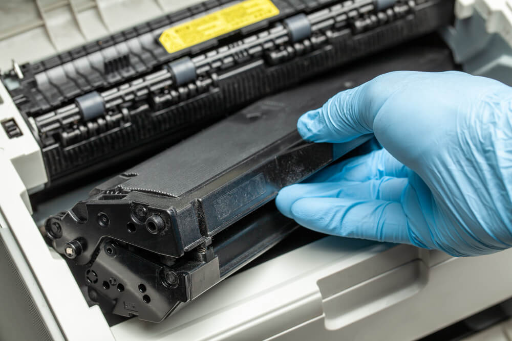 How Does a Waste Toner Bottle Work Within a Printer