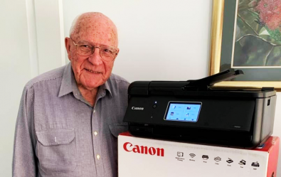 Meet Ken from Birkdale in Queensland, Our Week 2 Printer Giveaway Winner!