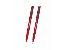 Artline 200 Series 0.4mm Fineliner Red Pens