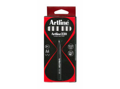 Artline 220 Series Superfine Point Black 0.2mm Pens