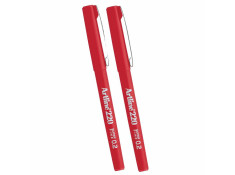 Artline 220 Series Superfine Point Red 0.2mm Pens