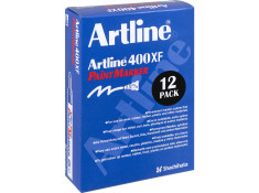Artline 400 2.3mm Bullet Black Liquid Chalk Markers