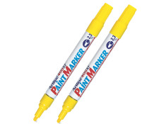 Artline 400 2.3mm Bullet Yellow Liquid Chalk