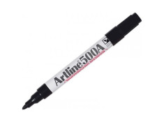 Artline 500A 2mm Bullet Nib Black Whiteboard Markers