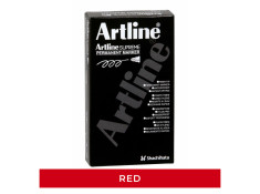 Artline Supreme Permanent Red Markers