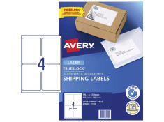 Avery L7169 4UP 99.1 x 139mm TRUEBLOCK Laser
