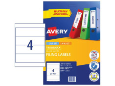 Avery L7171 4UP Lever Arch Laser