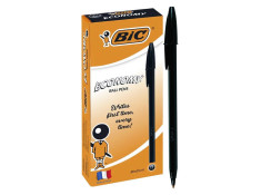 Bic Economy Medium Ballpoint Black Pens