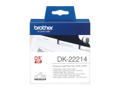 Brother DK-22214 12mm x 30.48m Continuous Adhesive White