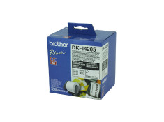 Brother DK-44205 62mm x 30.48m Continous Adhesive Tape White