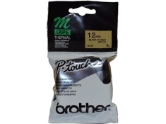 Brother M-831 Black on Gold 12mm x 8m