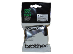 Brother M-931 Black on Silver 12mm x 8m