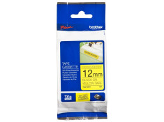 Brother TZE-S631 Black on Yellow Strong Adhesive 12mm x 8m