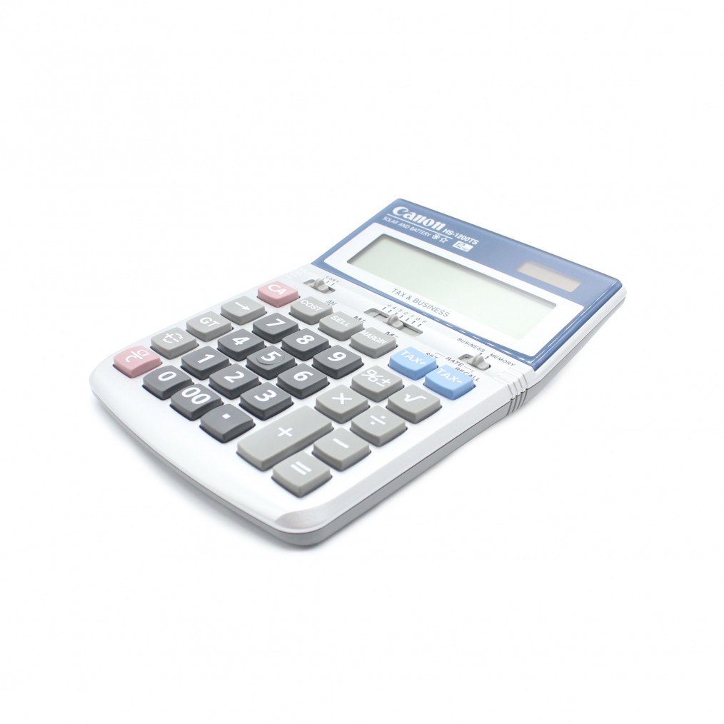 Canon HS1200TS 12 Digit Tax and Business Calculator Inkjet Wholesale