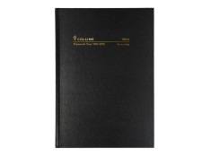 Collins 2024/2025 A5 Day-To-Page Black