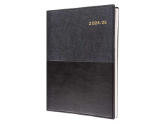 Collins 2024/2025 Vanessa A4 Day-To-Page (DTP) Black