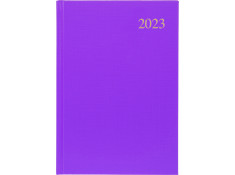 Collins 2024 A5 Week-To-View (WTV) Purple