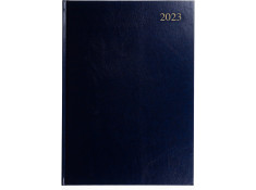 Collins 2024 Essential A4 Day-To-Page (DTP) Blue