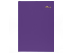 Collins 2024 Essential A4 Week-To-View (WTV) Purple