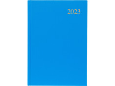 Collins 2024 Essential A5 Day-To-Page (DTP) Light Blue