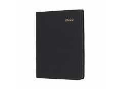 Collins 2022 Belmont A7 Week-To-View (WTV) Pocket Size Black W/Pencil