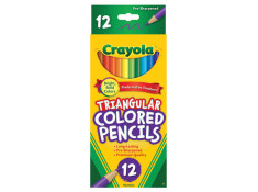Crayola Triangular Coloured Pencils