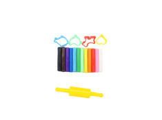 Deli All Ages Quality Plasticine 12 Assorted Colours