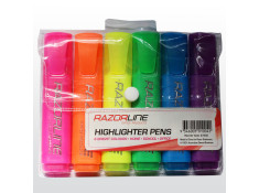 Deli Assorted Colour Highlighter Wallet