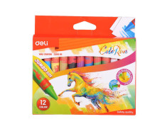 Deli 20900 Jumbo Wax Crayons