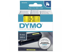 Dymo D1 Black on Yellow 9mm x 7m