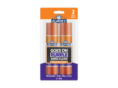 Elmers 2141650 School All-Purpose 40GM Disappearing Purple Glue Stick