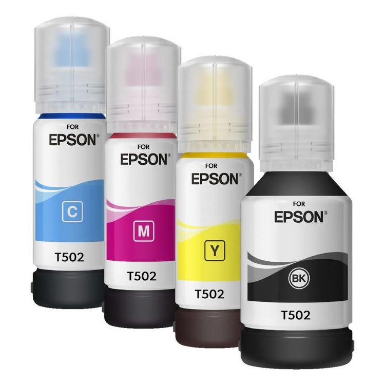 Epson T502 4 Pack Ink Bottle Combo Inkjet Wholesale