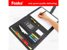 Foska Professional A4 Zipped with Calculator and Pad Sales