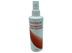 RazorLine Whiteboard Cleaning Fluid Spray Top