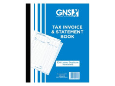 GNS 570 Series 250 x 200mm Duplicate 100 Leaf Invoice/Statement Book