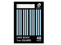 Olympic A4 7mm Grid 48 Page