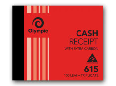 Olympic No. 615 Carbon 100 x 125mm Triplicate 100 Leaf Cash