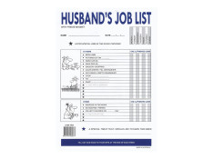 Panther 50 Sheet Husband Job List