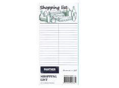 Panther DL Size 50 Sheet Magnetic Shopping List