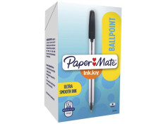 Papermate Inkjoy Black 50/100ST Medium Ballpoint Pens