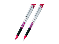 Pentel BL17 Energel Metal Tip Rollerball 0.7mm Red Pen