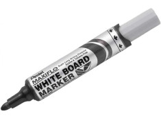 Pentel Maxiflo MWL5M Bullet Nib Black Whiteboard Markers