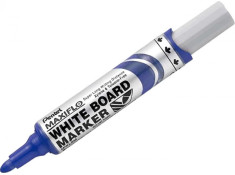 Pentel Maxiflo MWL5M Bullet Nib Blue Whiteboard Markers
