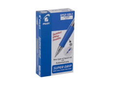 Pilot BPGP-10R Supergrip Retractable 0.7mm Fine Blue Pen